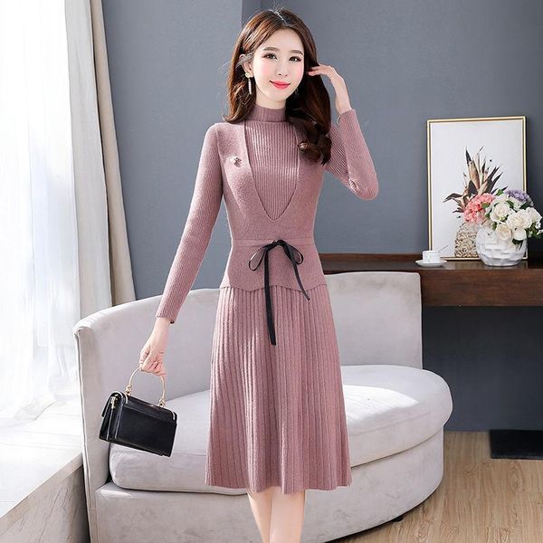 

women's sweaters two piece of long sleeve woman knitted pullover women spring autumn sweater winter for black white jumper, White;black