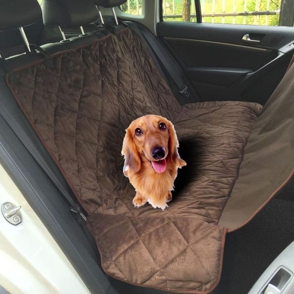 

kennels & pens non-slip dog carriers pet car back seat cover mat water-proof safety hammock protector for trunk suv supply