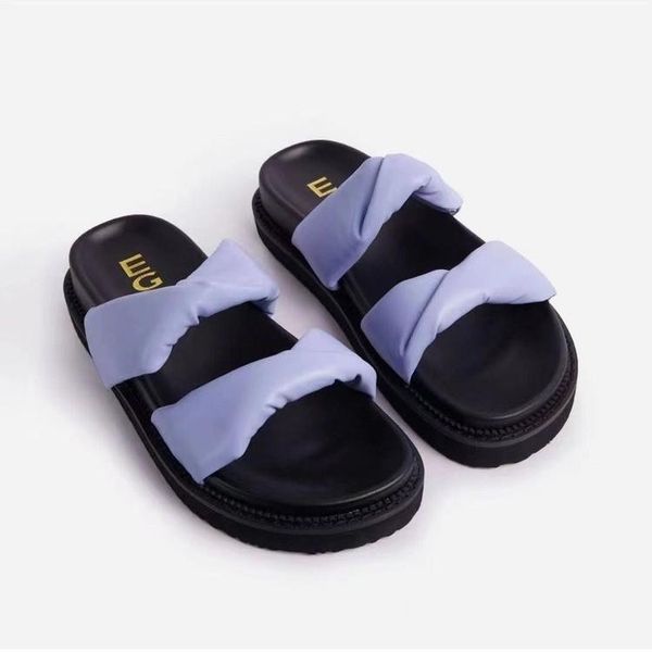 

slippers 2021 summer women slipper fashion beige casual ladies sandal outdoor beach low heel slides open toe female flip flop shoe, Black