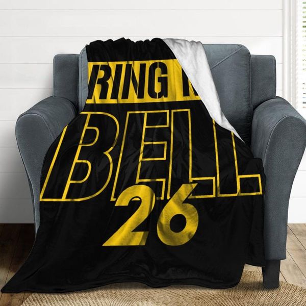 

blankets blanket 26 le'veon bell ring my ultra soft micro fleece cozy lightweight microfiber flannel all season living room bedroom