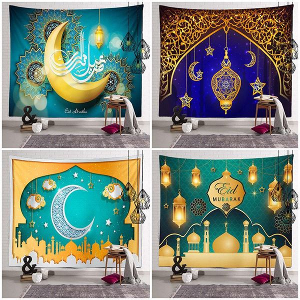 

tapestries 1pc creative hand painted muslim tapestry home living room bedroom decor wall sofa bedside background cloth hanging
