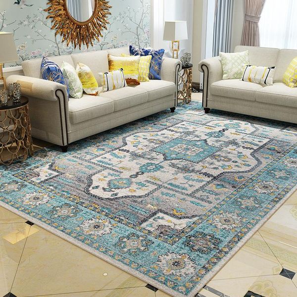 

carpets large size europe for living room bedroom area rug persian ethnic style bedside mat thicken non-slip floor pad 200x300cm
