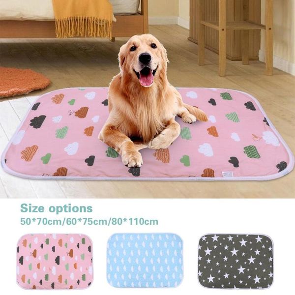 

kennels & pens reusable pet puppy diaper mat waterproof dog bed washable absorbent training urine pad pee mats car seat cover
