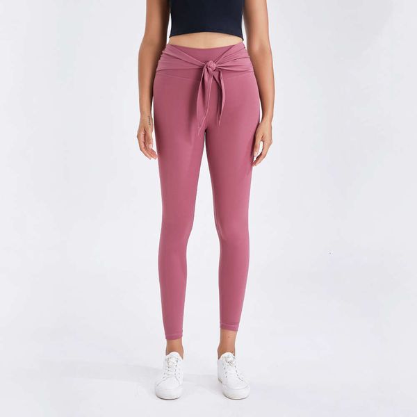 

2021autumn and winter new fashion bandage sports yoga pants, Gray