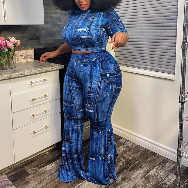 

women's two piece pants 4xl african plus size clothing for women 2 pieces sets blouse flare bodycon high waist elegant outfits matchin, White