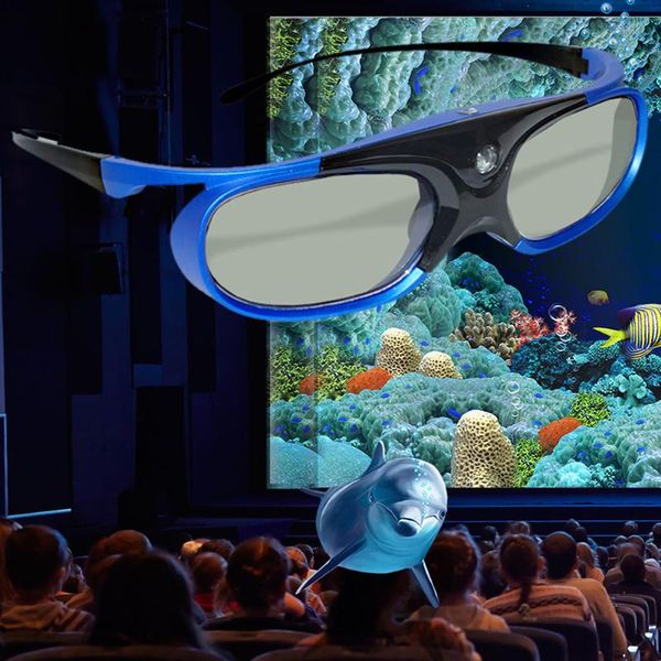 

glasses bluetooth 3d active shutter high definition for dlp-link projector tv