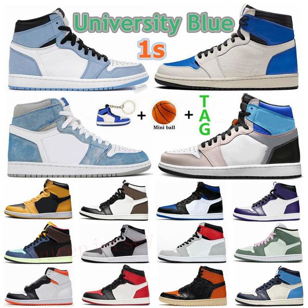

royal 1s jumpman hype 1 mens basketball shoes university blue unc pine green shadow 2.0 obsidian court purple sports outdoor men women