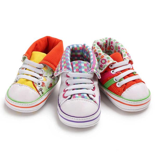 

first walkers spring born shoe little kids floral style sport sneakers baby boy girl autumn casual shoes high soft sole canvas