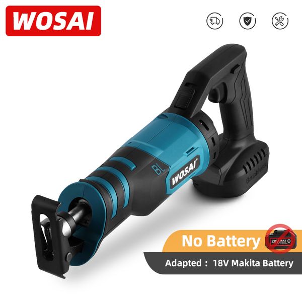

wosai 20v brushless electric reciprocating saw adjustable three orientations modes cutting saw portable cordless power tools