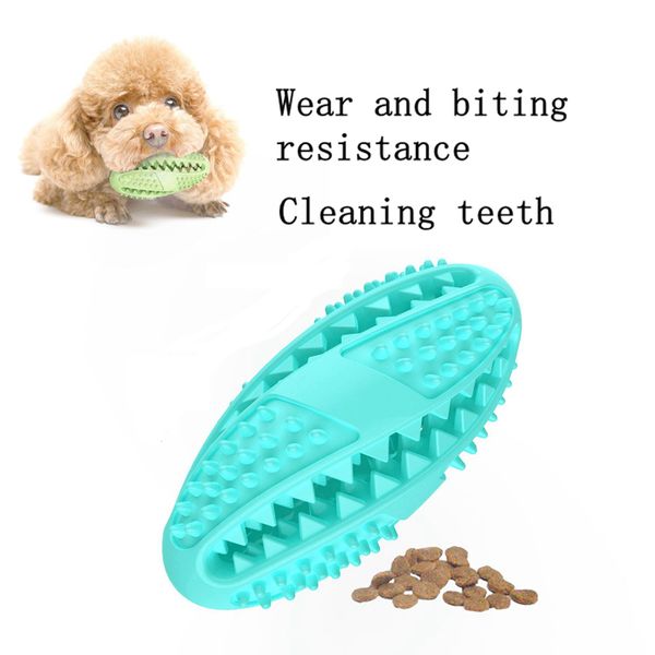 

rubber pet tooth cleaning chew balls feeder chew ball tooth cleaning ball training dog toys