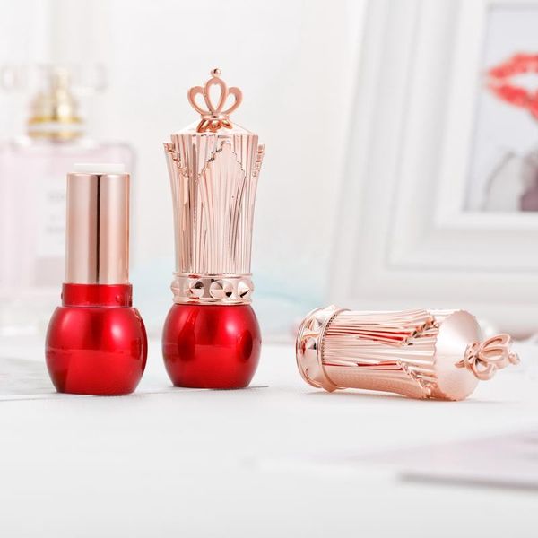

storage bottles & jars 30pcs 12.1mm empty lipstick tube, diy plastic gold lip rouge high grade red gloss bottle