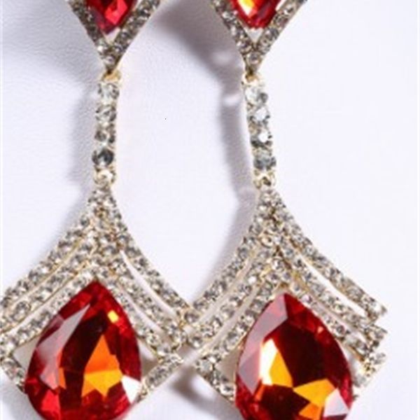 

noble low price colorful diamond crystal lady's earings 8.5ytr, Silver