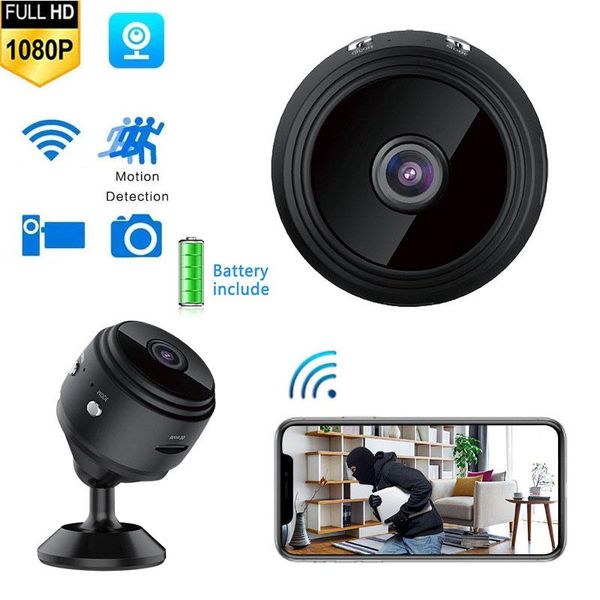 

cameras hd wifi mini camera 1080p wireless smart home security ir night vision p2p motion detect camcorder loop video surveilla