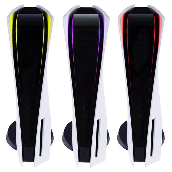

game controllers & joysticks 2 pcs led lightbar for ps5 console rainbow gradient sticker self custom adhesive decals 5 controlle