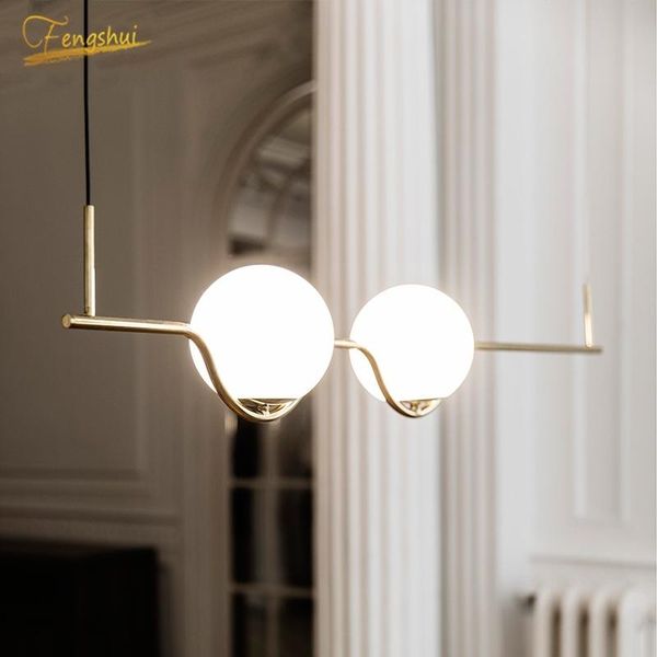 

pendant lamps nordic luxury glass led lights creative designer living room kitchen home decor lamp fashion light hanging