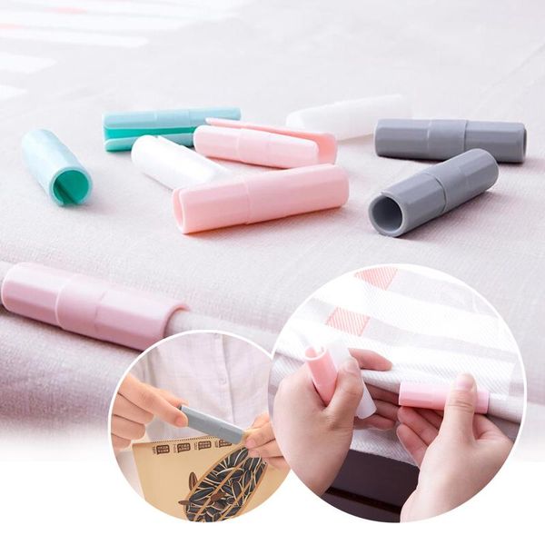 

party favor 10pcs/lot bed sheet clips cover holder fastener mattress non-slip gripper for multifunction clothes pegs cama