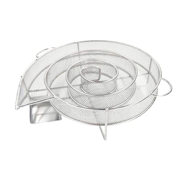

tools & accessories cold smoke generator for bbq grill wood chip smoking box dust and salmon cooking kitchen supplies