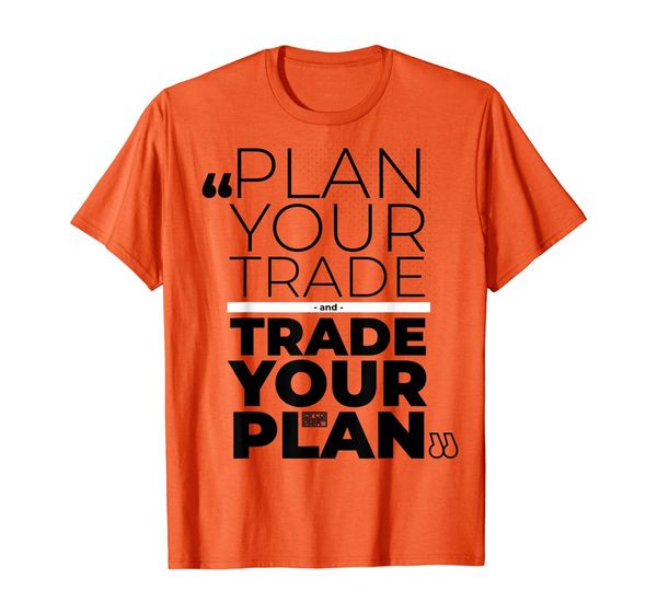 

plan your trade plans trades planning trading market t-shirt, White;black
