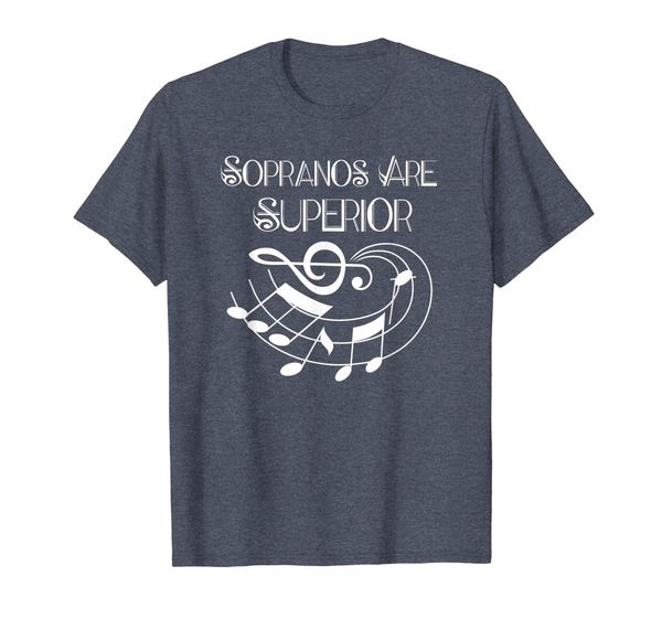 

soprano singer choir music quote t-shirt, White;black
