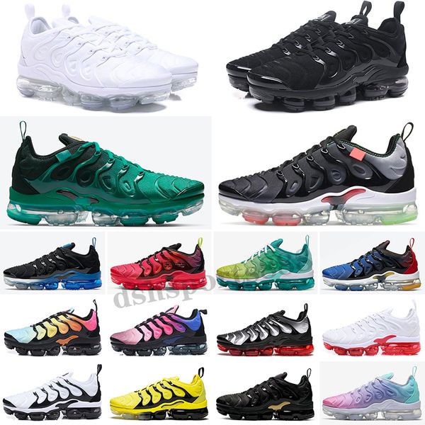 

tn plus mens womens shoes sports trainers black royal pastel all white light bone worldwide sneakers 36-45