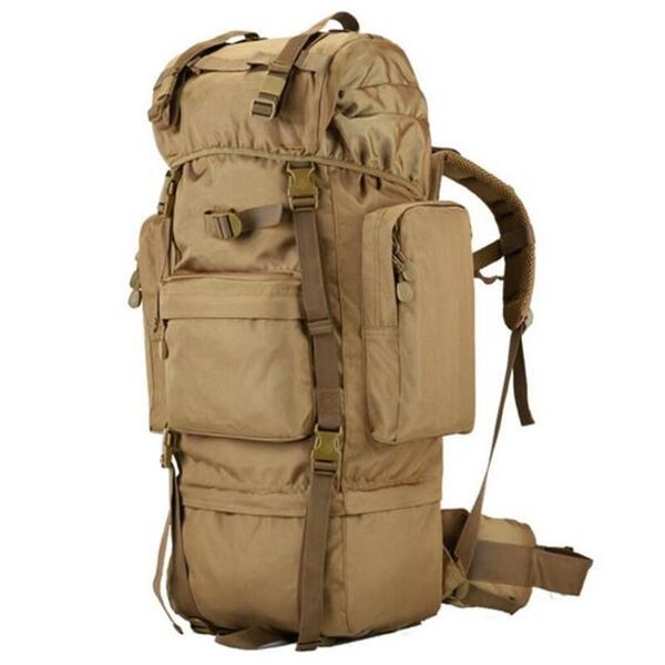 

backpack men 70 litres of nylon waterproof large capacity travel military leisure multifunctional high grade bags