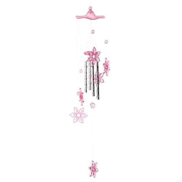 

cute 45cm garden hanging wind chime light yard outdoor home decoration