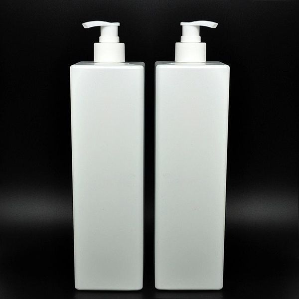 

1000ml x 10 empty white pump lotion bottle with white cap ,1000cc makeup setting lotion container,wholesale