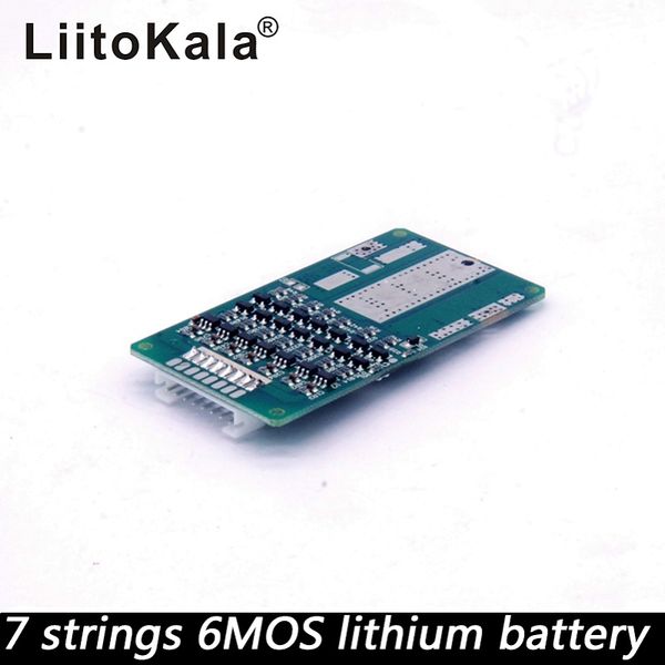 

liitokala 24v bms 24v battery bms for electric bike 24v 8ah 10ah 12ah li-ion battery with balance function