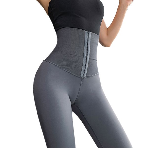 

anti celulite women push up waist leggings elasticity abdomen pants vmsc, Black