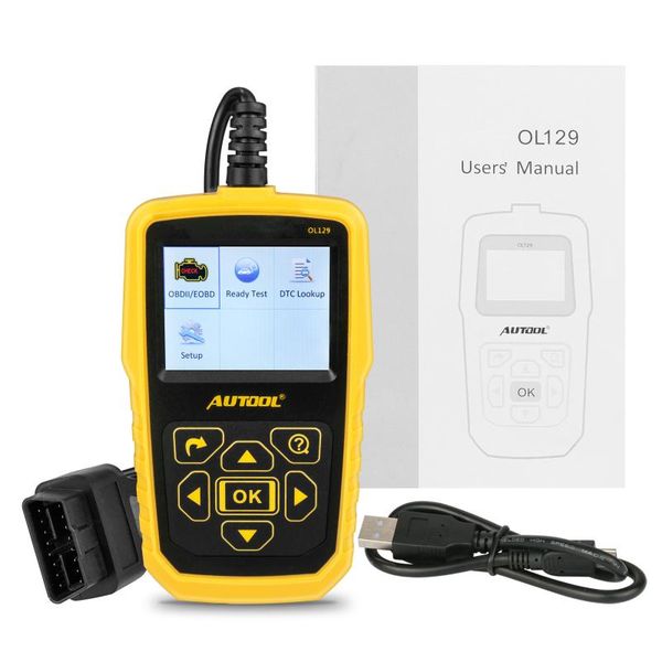 

code readers & scan tools autool ol129 battery monitor eobd can live data stream better than autel al519 car obd2 engine diagnostic repair t
