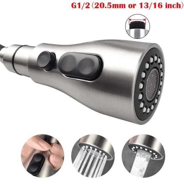 

kitchen faucets brushed nickel faucet spray head sprayer nozze