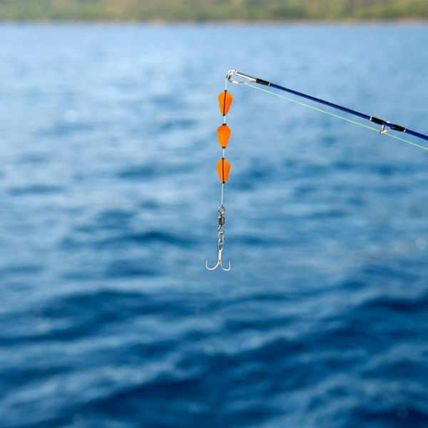 

life vest & buoy 5 pcs material teardrop floating bobber indicators fishing strike indicator