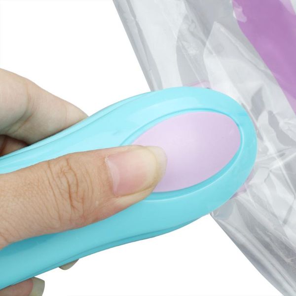 

portable heat plastic package storage bag mini sealing machine handy sticker and seals for snack kitchen tools