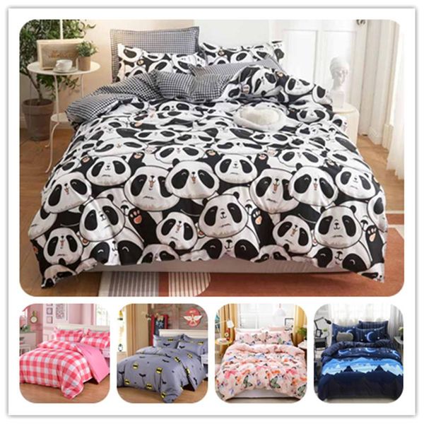 

bedding sets bat man print duvet cover panda set cotton butterfly pattern twin/double/full//king