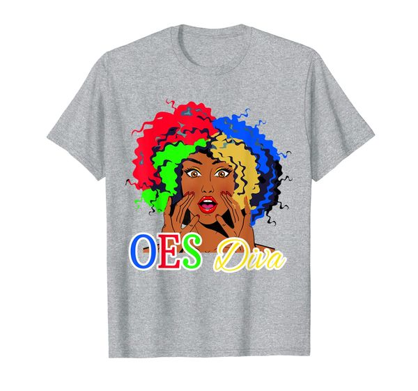 

order of the eastern star master logo oes diva sistar t-shirt, White;black