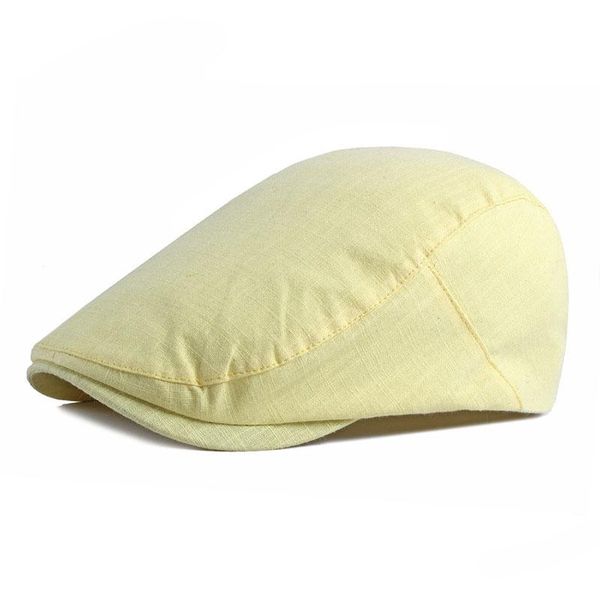 

berets spring summer beach resort adjustable thin ivy cap male casual cotton sboy hat man and woman cool beret caps, Blue;gray