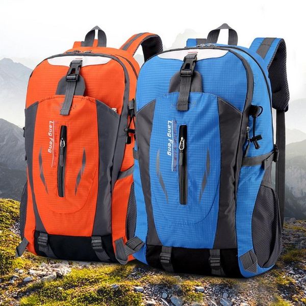 

backpack 40l outdoor bags sports travel mountaineering camping hiking trekking rucksack waterproof bike shoulder