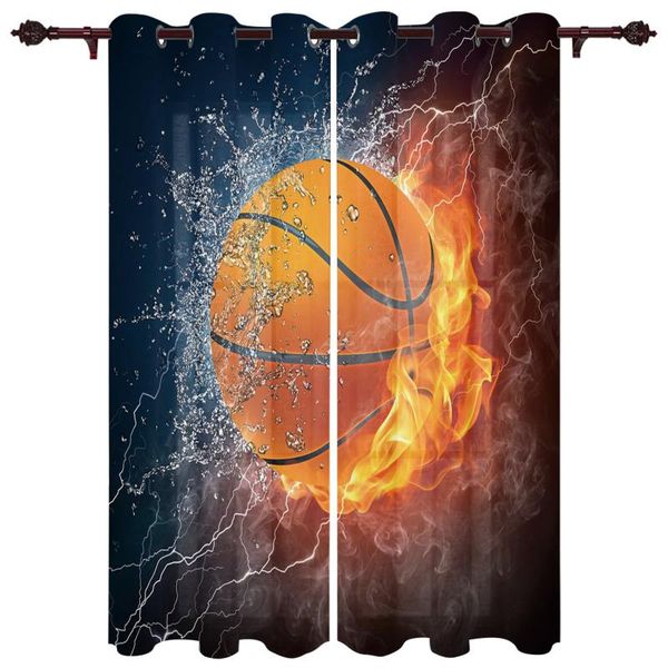 

exquisite home luxury curtains water fire basketball living room dining room bedroom l exquisite translucent curtains