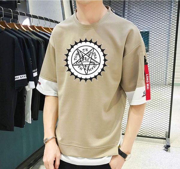 

men's t-shirts japan anime black butler t-shirt manga streetwear casual short sleeve teenagers cosplay t shirt, White;black