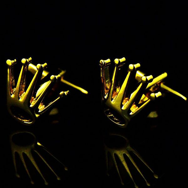 

jewelry pouches, bags 1 pairs crown sleeve nails men's shirt cufflinks silver cuff links buttons clothing accessories, Pink;blue