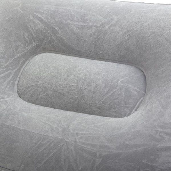 

pillow portable inflatable foot rest cushion pvc air travel office home leg up footrest relaxing feet tool b99