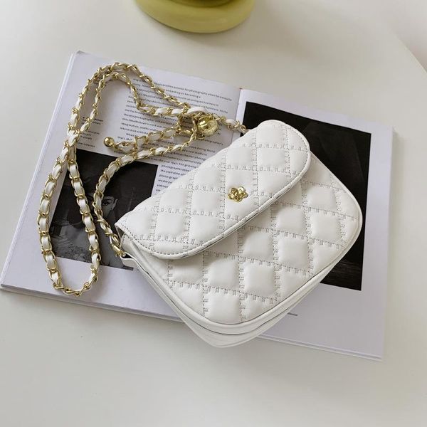 

evening bags mini crossbody bag 2021 high-quality pu leather women's designer handbag pearl strap shoulder messenger luxury
