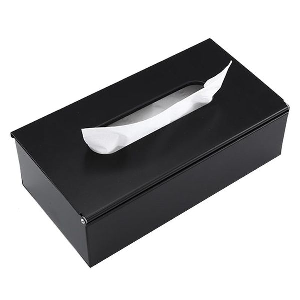 

tissue boxes & napkins stainless steel facial box deskbathroom toilet paper storage cover shelf
