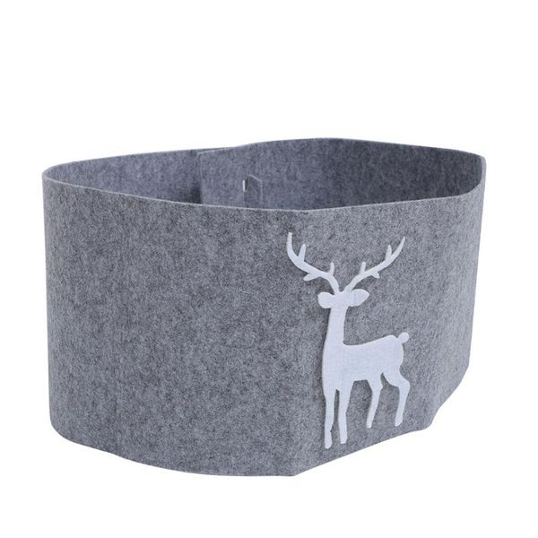 

christmas decorations adorable elk tree collar party skirt durable mat for home