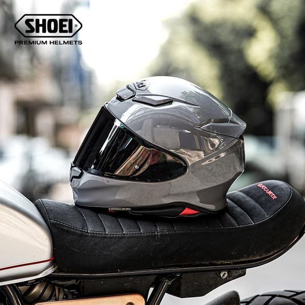 

motorcycle helmets full face helmet shoei z8 rf-1400 riding motocross racing motobike helmet-cement gray