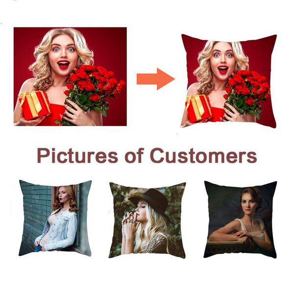 

cushion/decorative pillow customize pillowcase diy personal po pet family decorative throw pillows custom home decor linen sofa cushion cove