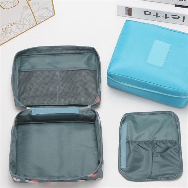 

storage boxes & bins multifunction korean style travel tools toiletries case cosmetic makeup bag outdoor supplies