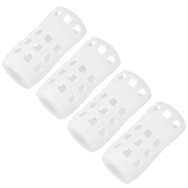 

mats & pads 4pcs silicone bottle cup sleeves sports hollowed baby