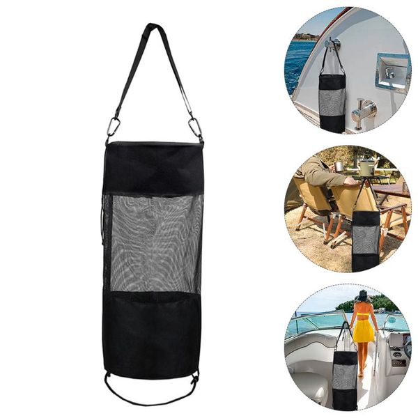 

storage bags outdoor camping garbage waste basket rubbish bin for kayak ship boat