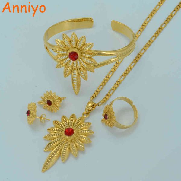 

jewelry sets anniyo habesha wedding set ethiopian gold color eritrea bridal jewellery ethnic style sudan engagement dowry #002601b, Black